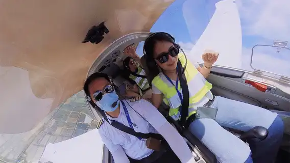 廣東珠海斗門直升機/固定翼真機駕駛體驗/專業機長高空教學【免費拍照/可租飛機制服/可自駕】