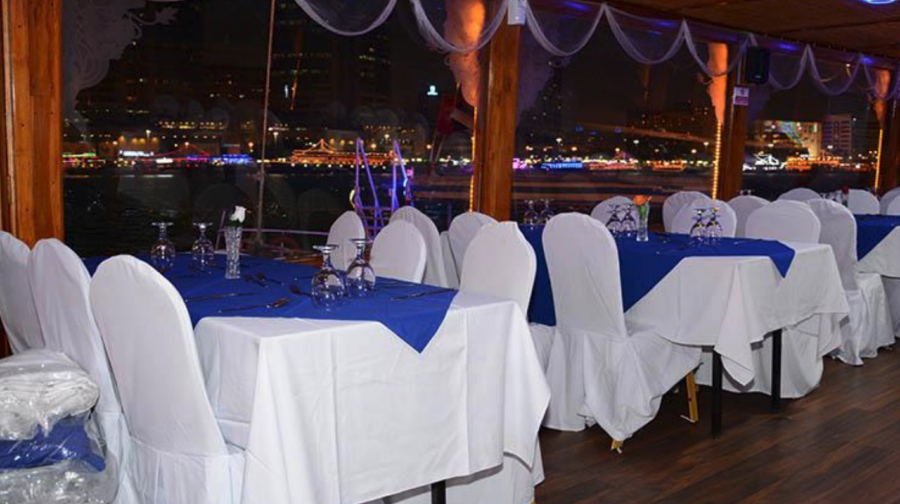 阿聯酋杜拜|單桅帆船巡遊杜拜晚餐-國際自助餐-Dhow Cruise Dubai Dinner