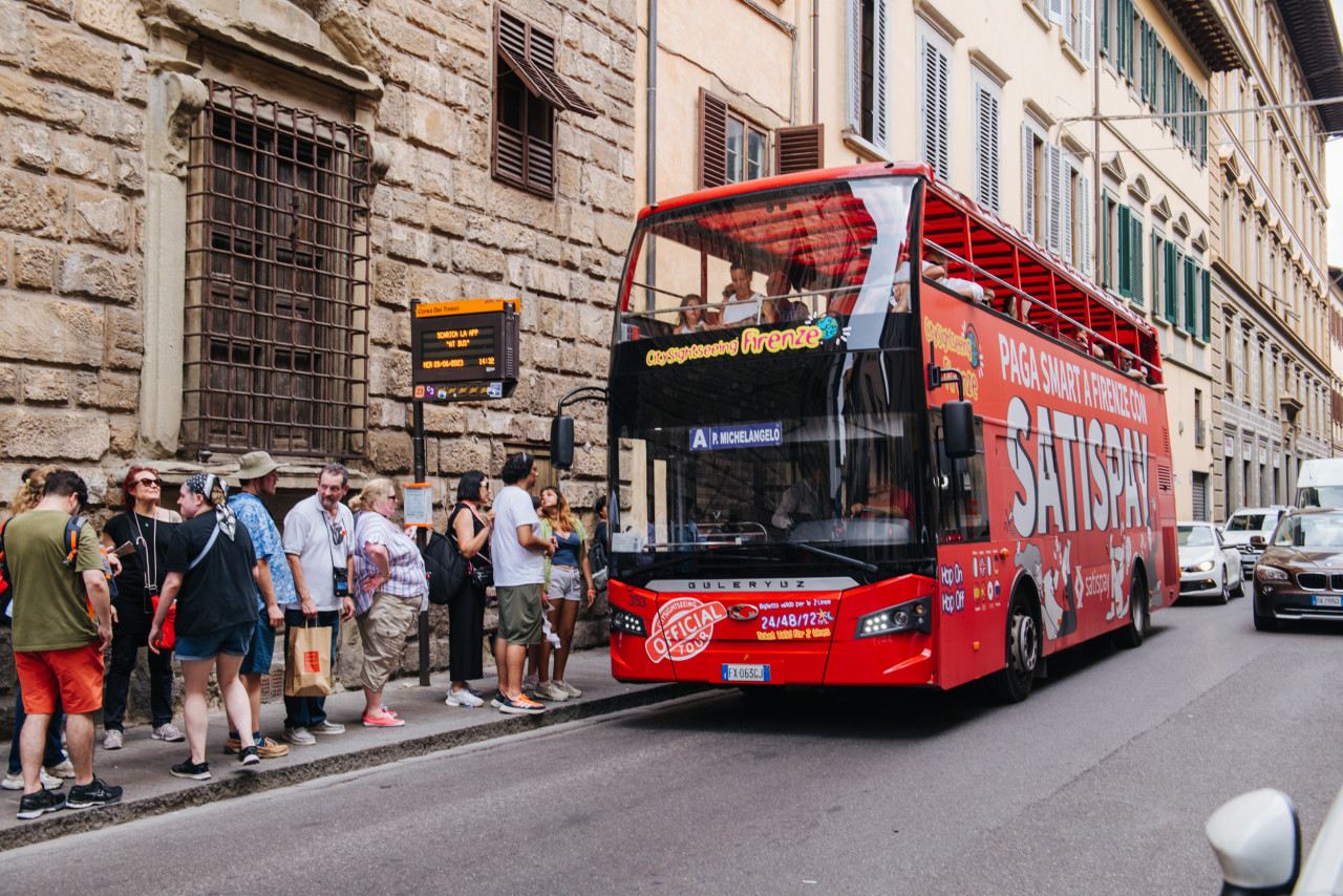 City Sightseeing Tur Bus Pariwisata Hop-On Hop-Off Firenze