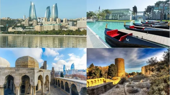 Tour por Bakú: ciudad moderna y antigua