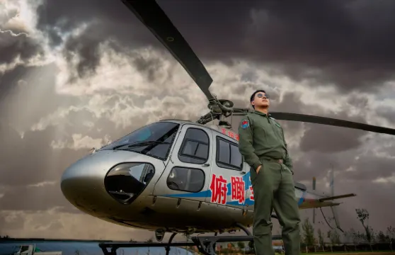 【曲阜儒源小鎮直升機體驗】山東曲阜直升機觀光飛行/小松鼠H125空中巴士飛機（高空俯瞰孔子博物館/三孔景區）