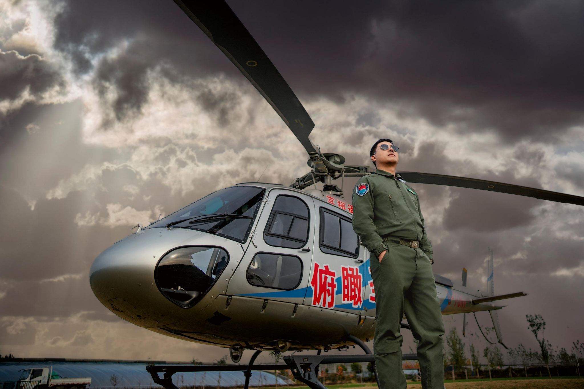 【曲阜儒源小鎮直升機體驗】山東曲阜直升機觀光飛行/小松鼠H125空中巴士飛機（高空俯瞰孔子博物館/三孔景區）