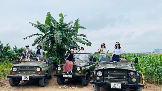 Halbtägige Jeep-Tour: Reine vietnamesische Landwirtschaftserfahrung