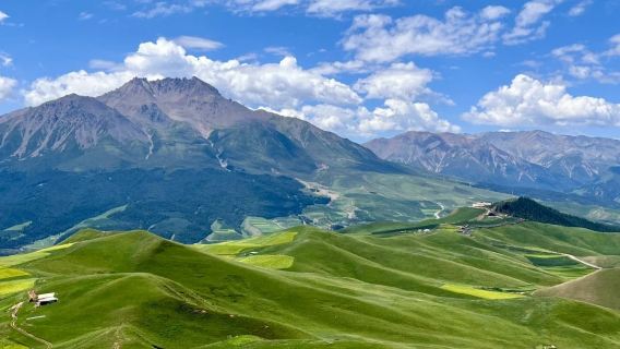 崗什卡雪峰+祁連大草原+卓爾山一日遊