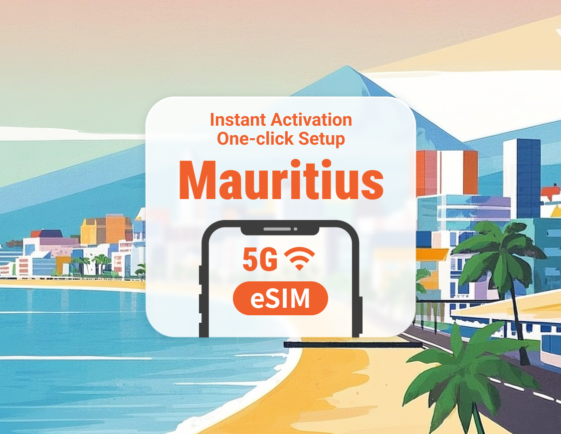 Mauritius 5G eSIM | ChatGPT & TikTok | 1–30 Days | Instant QR