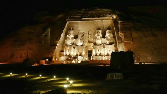 From Aswan: Return Transfer to Abu Simbel Temples and Guide