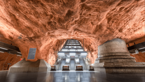 Recorrido por el metro de Estocolmo