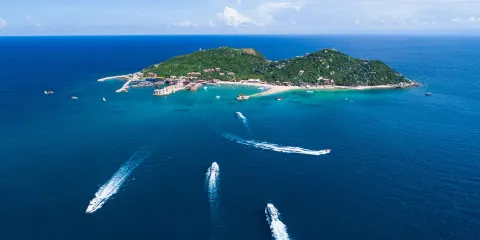 分界洲島一日遊+來回接送【可升級半潛艇觀光+海洋劇場演出】