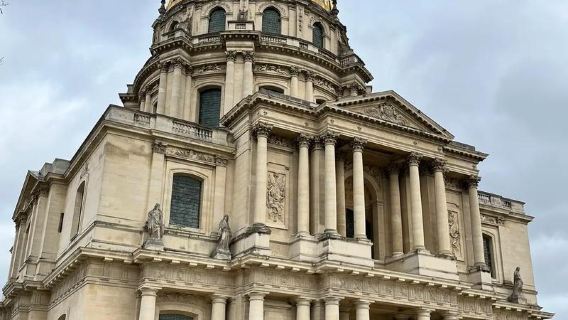 法國巴黎榮軍院+戰神廣場+埃菲爾鐵塔+塞納河遊船+凱旋門