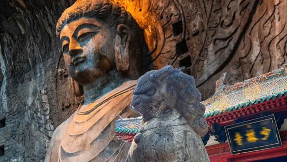 8人純玩精緻小團◆龍門石窟＋少林寺一日遊＋導遊講解＋上門接送