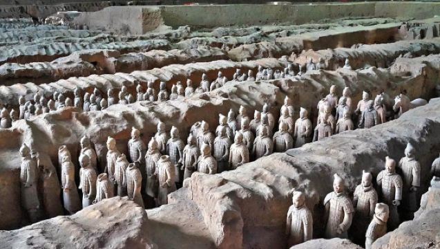 [Optional chartered car service] Qin Shi Huang Terracotta Warriors Museum + Terracotta Warriors DIY Day Trip