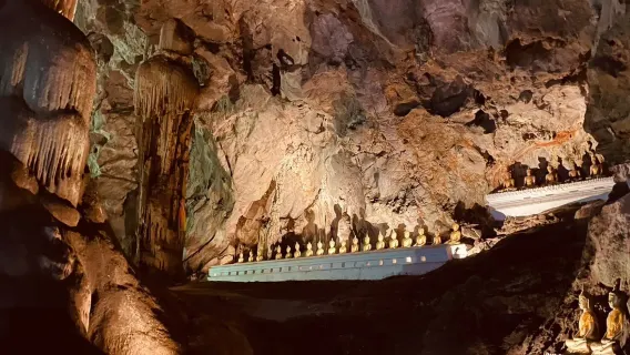 Featured tour starting at 1778 THB: Lopburi Pagoda + Khao Long Cave one-day tour in Thailand | Depart from Bangkok
