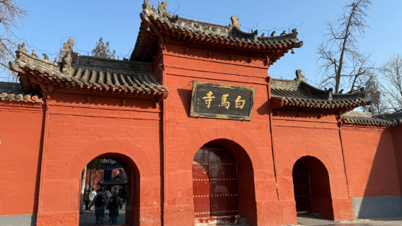Kuil Kuda Putih Luoyang + Gua Longmen lawatan sewa peribadi sehari [Berlepas dari Luoyang]