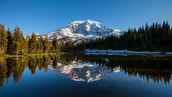 Seattle Gunung Rainier - Longmire - Air Terjun Narada - Kawasan Paradise - Denai Glasier | Tidak Termasuk Tiket