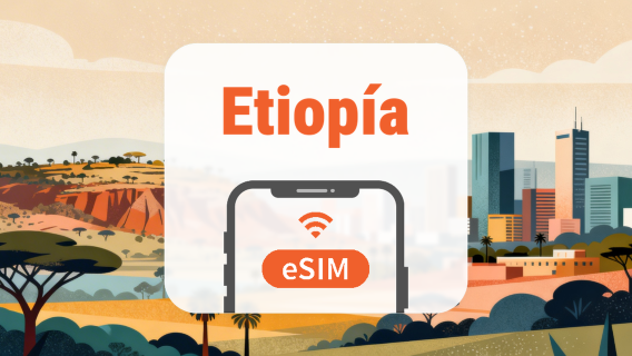Etiopía eSIM | Apps de IA y TikTok | 1–30 Días | Código QR