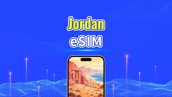 Jordan 5G eSIM | Daily/Total Data Package | 24-Hour Billing | 1–30 days | QR Code