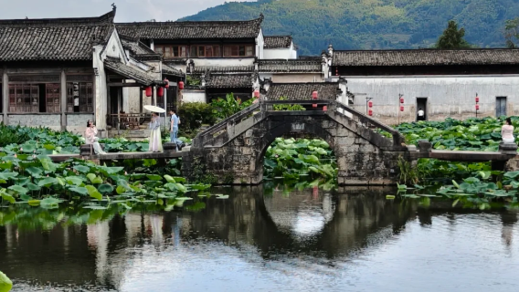[lawatan sewa peribadi dari Gunung Huangshan] Kota Purba Huizhou + Chengkan