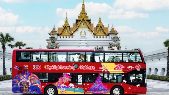 Pattaya Double-decker Hop-on Hop-off Sightseeing Bus