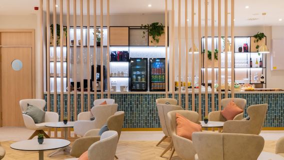 Plaza Premium Lounge (PPL BUD) all'aeroporto Ferenc Liszt di Budapest, Ungheria