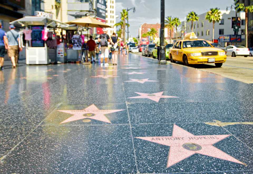 Los Angeles Highlights Tour (3): Hollywood Walk of Fame Beverly