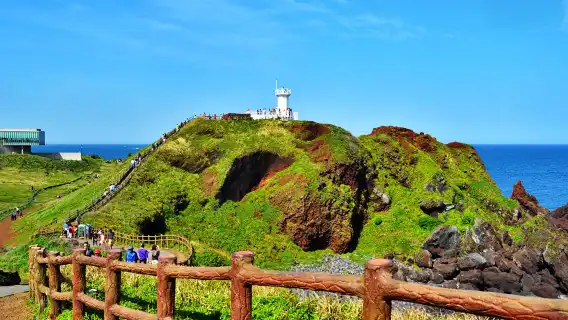 韓國濟州市牛島+涉地可支+城山日出峰+月汀里海邊一日遊