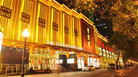 Billet d'entrée pour le spectacle de danse et de musique de cour de la dynastie Tang « L'Impératrice des Tang » au Tang Le Palace, avec option de banquet de ravioles/banquet de cour.