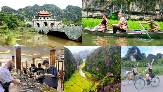 1 วัน ฮัวลู - ถ้ำงาม/ตรังอาน - ถ้ำมัว พร้อมรถบัสกลุ่มใหญ่และเล็ก + อาหารกลางวันบุฟเฟ่ต์