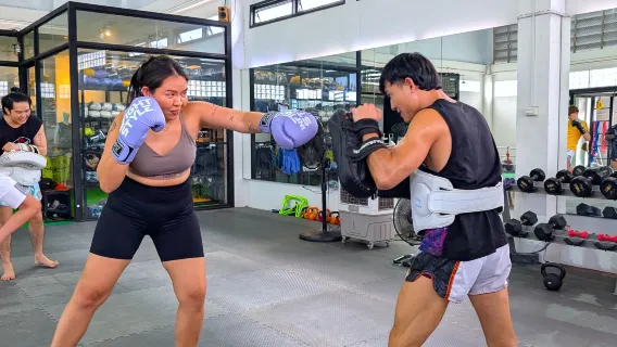 Featured tour starting at 1900 THB: Bangkok: Introduction Private Class Muay Thai Boxing for Beginners