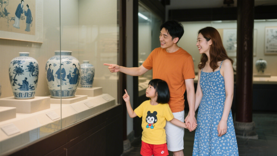 湖北省博物館親子營家庭團兒童4-15歲專屬導覽講解服務(含預約票)(由旅行社提供)