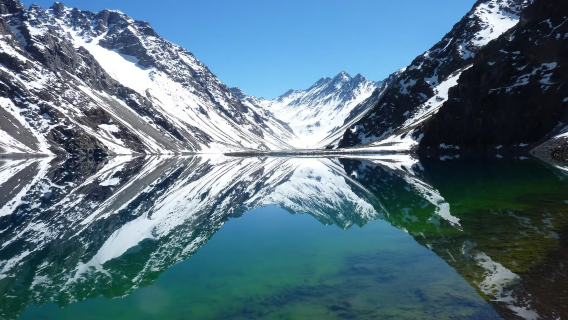 1-day round-trip tour to Concha y Toro Vineyard + Portillo Inca Lagoon from Santiago, Chile (with hotel pickup)