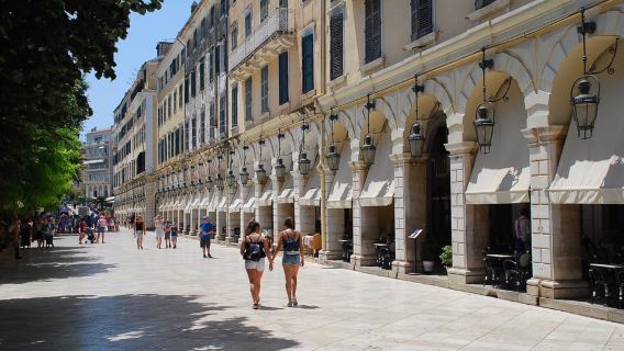 Corfu: Wisata Pantai untuk penumpang kapal pesiar