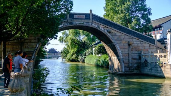 Сучжоу: Сад Скромного Чиновника + Храм Холодной Горы + Лес Львов + Озеро Золотого Петуха|Китайский, английский, русский, испанский - индивидуальный тур с арендой транспорта#