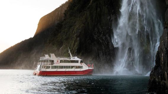 Milford Sound cruise sightseeing tour [Multiple vessels available + wildlife encounters and waterfall visits]