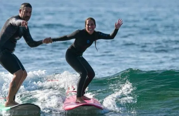 拉斯阿美利加斯海灘：私人或小組滑浪課程