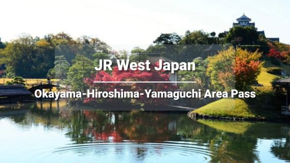 JR PASS Okayama & Hiroshima & Yamaguchi Area Rail Pass 5 Days (e-ticket)