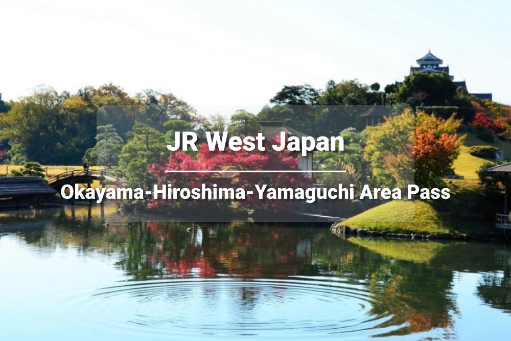 JR PASS Okayama & Hiroshima & Yamaguchi Rail Pass 5 Tage (E-Ticket)