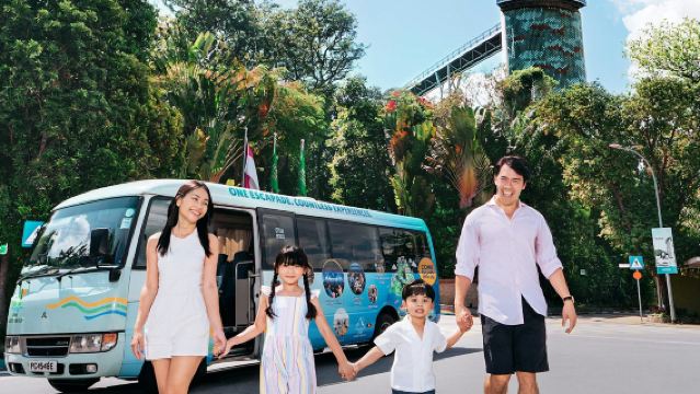 Isla Sentosa: Tour en autobús guiado