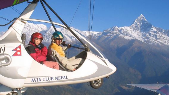 Ultralight Flight in Pokhara