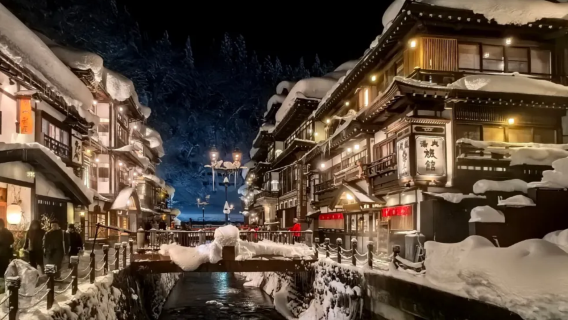 日本仙台包車一日遊【神隱少女原型地】銀山溫泉+尾花澤懷舊街道