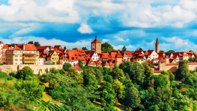 [Frankfurt - Rothenburg ob der Tauber] Plönlein + Medieval Crime Museum + [Medieval Town Tour]