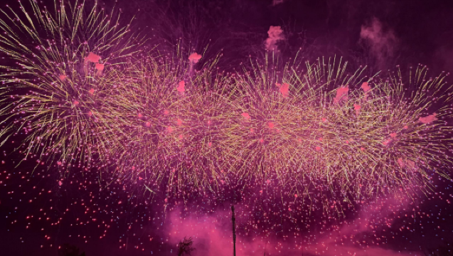 【瀏陽煙花秀】克保煙花觀景台（最靠近內場左側營地）