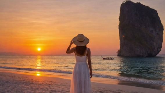 Krabi : 4 Island Snorkeling Day Tour + Lunch or Sunset+ BBQ & Bioluminescent Plankton by Speedboat