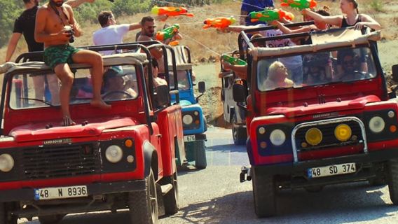 Lawatan Safari Jeep Marmaris dengan Pemindahan Hotel, Makan Tengah Hari dan Lawatan Air Terjun