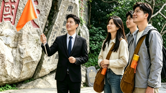 Pemandu pelancong berlesen Buddha di Gunung Putuo. Menjelajah dengan santai untuk beribadat (penerangan berpandu mendalam + panduan permohonan berkat)