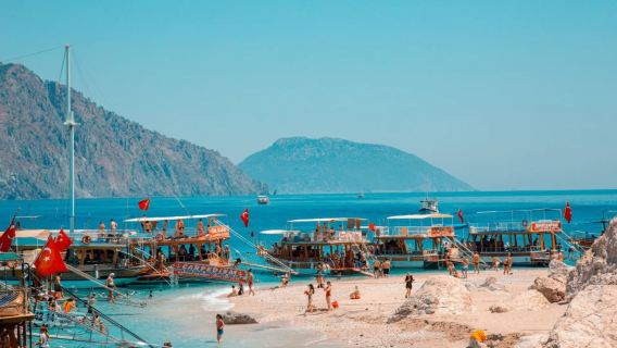 Suluada Boat Tour with BBQ Lunch & Transfer from Antalya