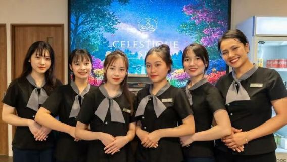 Vietnamese imperial hair wash spa experience