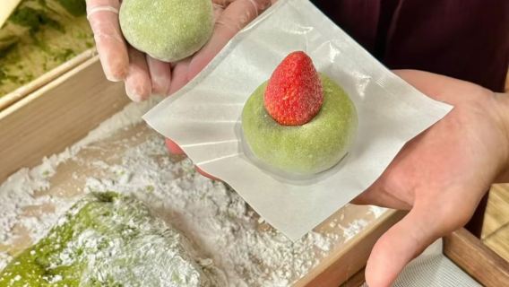 Mochi-tilberedelsesoplevelse i Osaka's Kuromon marked, Japan (håndlavet + valgfri tøjoplevelse + måltid inkluderet)