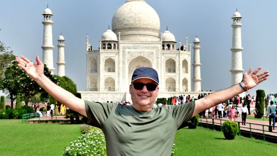 Agra Taj Mahal + Kota Agra lawatan sehari | Pemandu pelancong Cina-Inggeris | Termasuk tiket masuk | Tiada membeli-belah