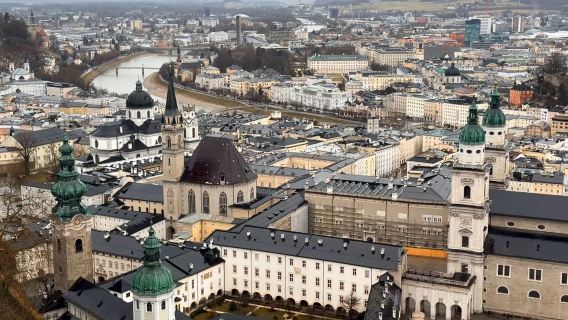 Austria Salzburg - Bandar Mozart - Istana Mirabell - Sewaan Peribadi Bahasa Cina - Pelancongan Santai
