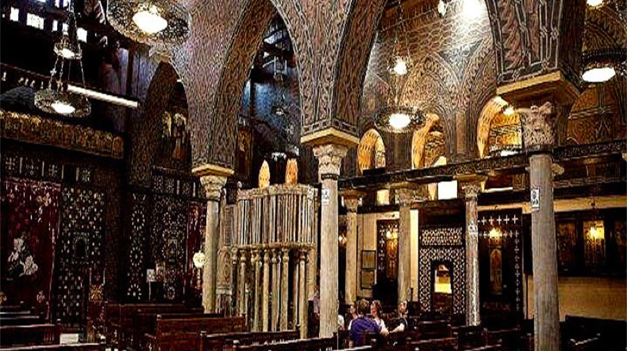 薩拉丁城堡一日遊 洞穴教堂+懸空教堂+愛資哈爾清真寺+哈利利